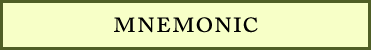 Mnemonic